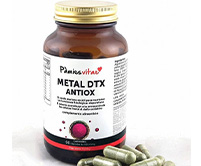 PAMIES VITAE METAL DTXAlga Chlorella vitaminas minerales  fitonutrientes
 MSM Metilsulfonilmetano compuesto azufrado protectores del hígado eliminación de tóxicos
NAC (N-acetil L-Cisteina)  precursor del Glutatión efectos antioxidantes estrés oxidativo eliminación de toxinas ymetales pesados
 Ácido R-Alfa lipoico antioxidante lipoantioxidantes  vitamina C Glutatión efectos quelantes  metales pesados Cardo Mariano Cilantro depurativos renal  hepático Glicina precursor del Glutation Riboflavina vitamina B2 enzima glutatión reductasa  Selenio  enzima Gutation Peroxidasa.