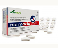 SORIA NATURAL NORMACID CITRUS Masticable acidez  pesadez antiacido antiácido carbonato cálcico magnesio patata potasio