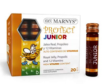 MARNYS
PROTECT JUNIOR
vitaminas jalea real  propoleo propolis niños inapatencia apetito decaimiento crecimiento vitamina c