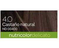 BIOKAP TINTE DE PELO CASTAÑO NATURAL 4.0 Delicato tintes de pelo tinte para el pelo tintes para el pelo Tintes de pelo tinte de pelo castaño natural 4.0 NUTRICOLOR DELICATO tinte castaño natural tintes castaño natural