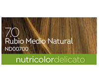 TINTE DE PELO RUBIO MEDIO NATURAL 7.0 Delicato
